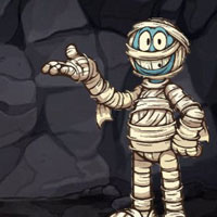 Halloween Mummy Cave Escape HTML5
