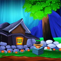 MirchiGames Full Moon Angel Escape