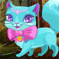 G4K Fantasy Blue Cat Escape