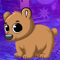 Games4king Tranquil Bear Cub Escape