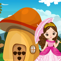 Games4King Cute Princess Escape From Fantasy House