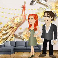 Escape From Celebrity Couple House HTML5
