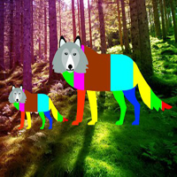 Rainbow Fox Child Escape HTML5