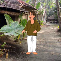Man Escape From Village HTML5