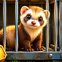 Rescue the Cute Ferret