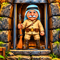 Help the Trapped Commando