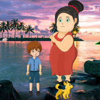 Family Rescue From Island HTML5