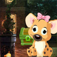 Games4King Cute Girl Hyena Rescue