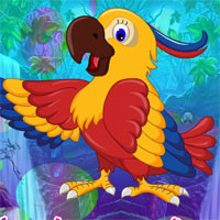 Games4king Red Parrot Escape