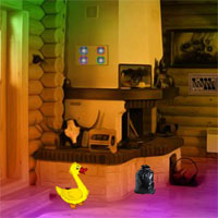 8bGames Wooden Duck House Escape