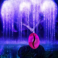 Foggy Night Forest Escape HTML5