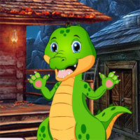 Games4King Cute Crocodile Rescue