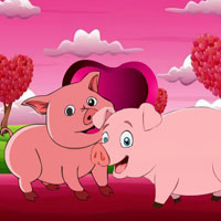 Love Pig Pair Escape