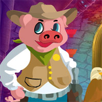 Games4King Happy Pig Escape