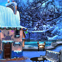 EnaGames The Frozen Sleigh-The Park Town Escape