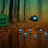 Mystical Halloween Forest Escape