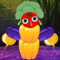 Fantasy Vegetable Forest Escape HTML5