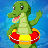 G4K Handsome Crocodile Escape