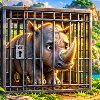 Rescue the Caged Rhino