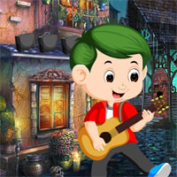 Games4King Guitar Boy Rescue
